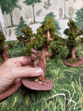 Load image into Gallery viewer, Tree Statuette with Peeping Sasquatch