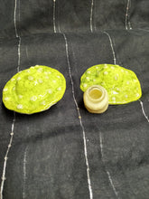 Load image into Gallery viewer, Bright Green Mushroom Shaped Decorative Jar