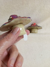 Load image into Gallery viewer, Multicolor Mushroom Shaped Decorative Jar