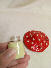 Load image into Gallery viewer, Red Mushroom Shaped Decorative Jar