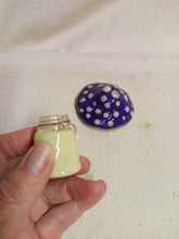 Load image into Gallery viewer, Purple Mushroom Shaped Decorative Stash Jar
