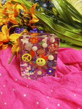 Load image into Gallery viewer, Purple Weed Art Shelf Sitter