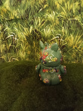 Load image into Gallery viewer, Green-Aqua Baby "Butz" Monster Decorative Jar