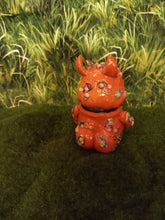 Load image into Gallery viewer, Dark Terracotta Baby "Butz" Monster Decorative Jar