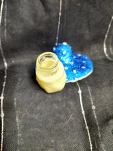 Load image into Gallery viewer, Cobalt Blue Mushroom Decorative Jar
