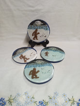 Load image into Gallery viewer, Bigfoot Encounter with Spaceship Mini Plaque

